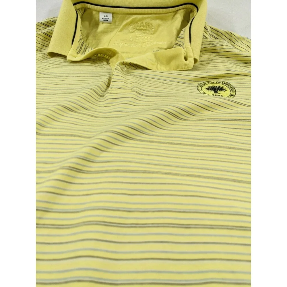 Oak Tree‎ Senior PGA Golf Polo Shirt  Large Cutter and buck signature collection